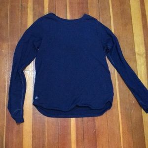 AthletaGirl M/8-10 long sleeve tshirt with cut out